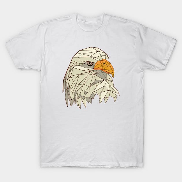 geometric eagle T-Shirt by arvoren